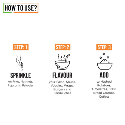 Chef Urbano Spice Mix French Fries Seasoning 180 Gms