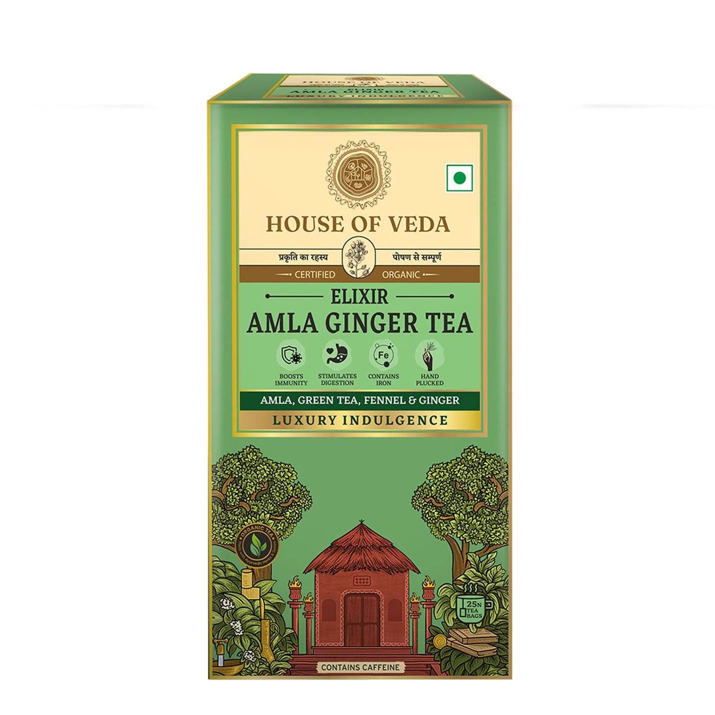 Amla Ginger Green Tea 25 Tea Bag