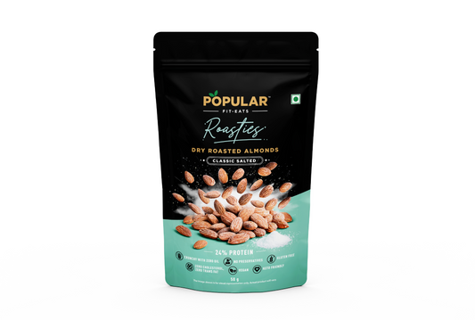 Fit Eats Roasties Dry Roasted Almonds Classic Salted (Dry Roasted)