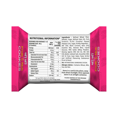 Fruit & Nut Cookies, 90 g