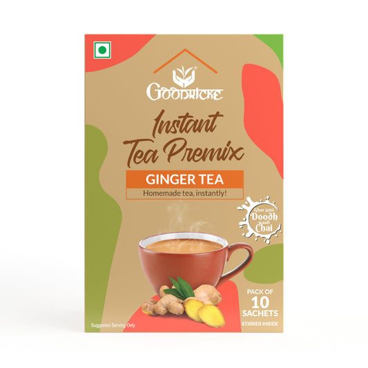 Instant Tea Premix – Ginger Tea- 140 Gms