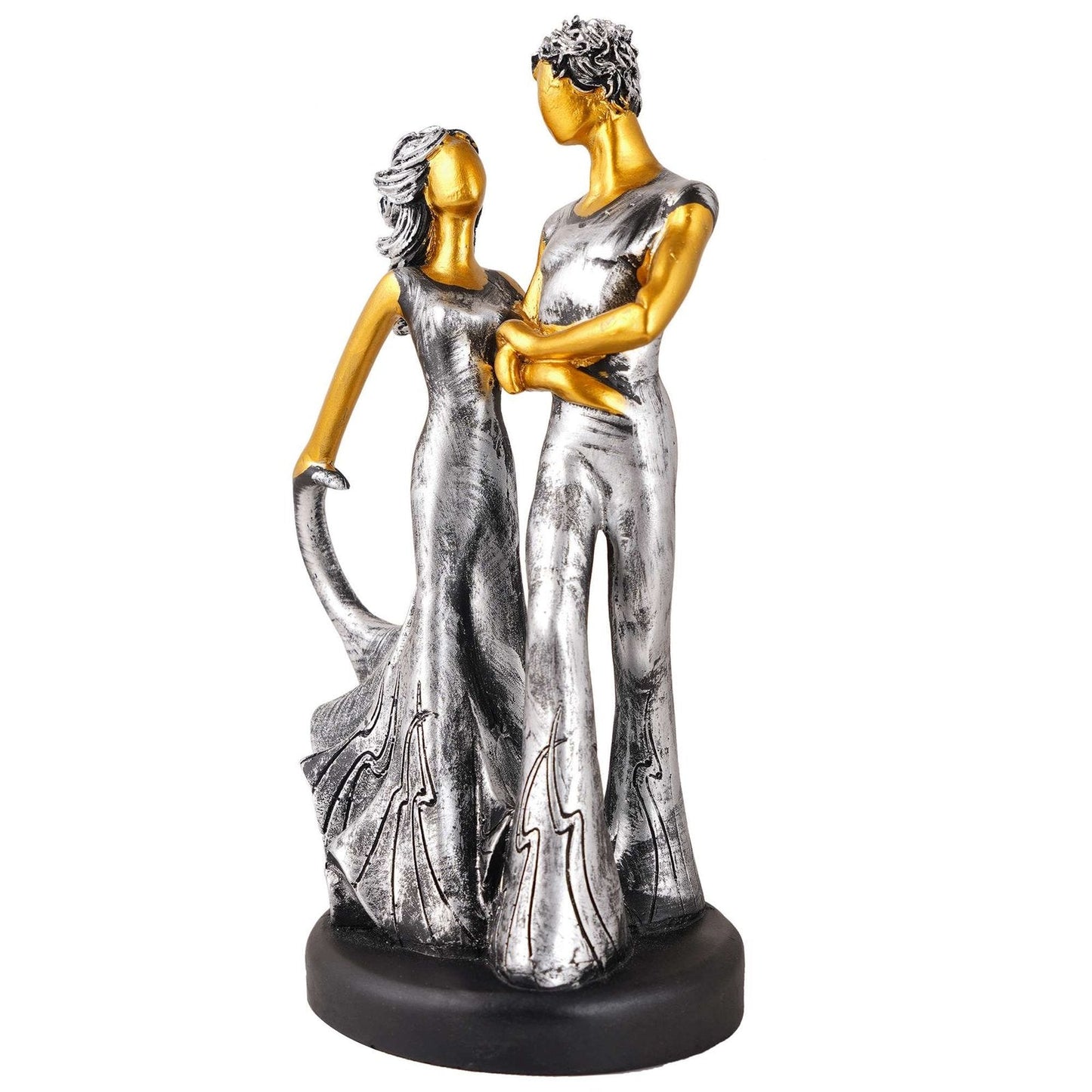 Great Valentine’s Day Gift For Girl & Boys symbolizes true love, Romantic Gift Showpieces silver Golden