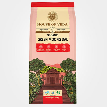 Organic Green Moong Dal 500g