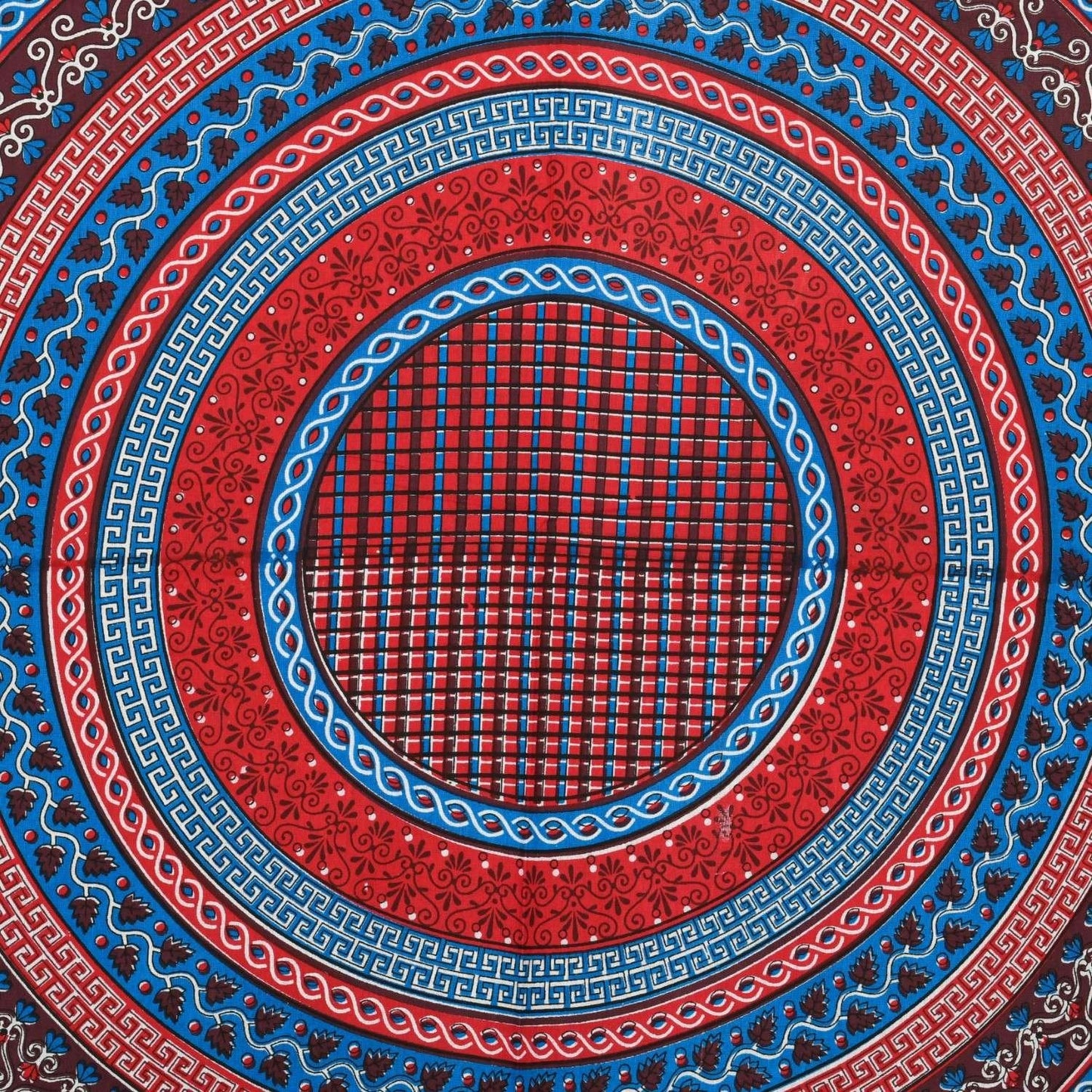 100% Pure Cotton Traditional Printed Bedsheet for Double Bed King Size Bedsheet with 2 Pillow Covers