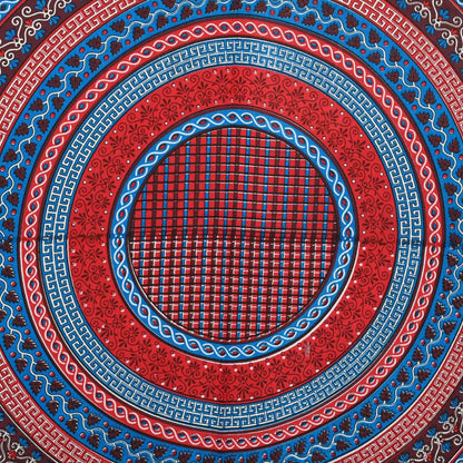 100% Pure Cotton Traditional Printed Bedsheet for Double Bed King Size Bedsheet with 2 Pillow Covers