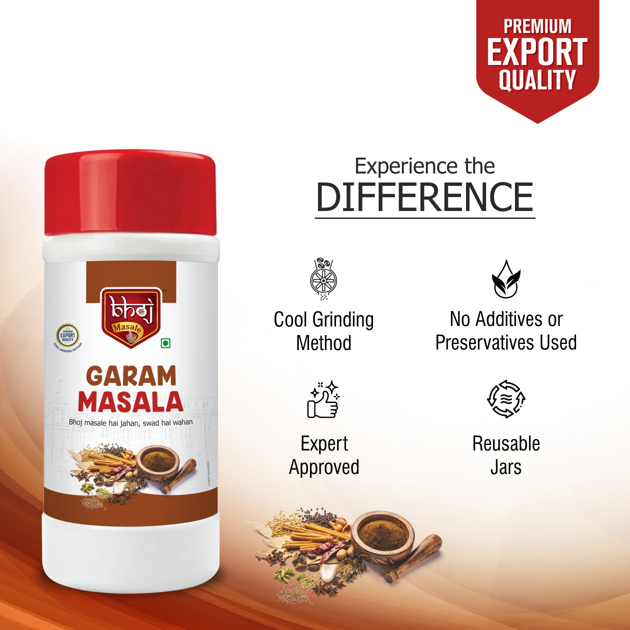 Royal Garam Masala PET JAR - 500g (Net 450g)