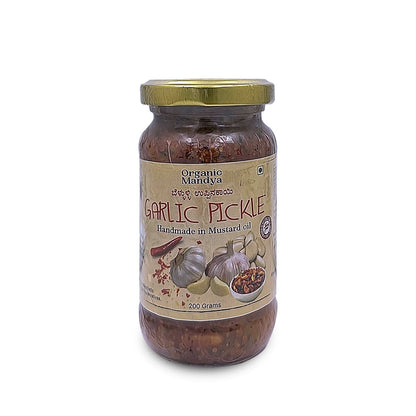 Organic Garlic Pickle