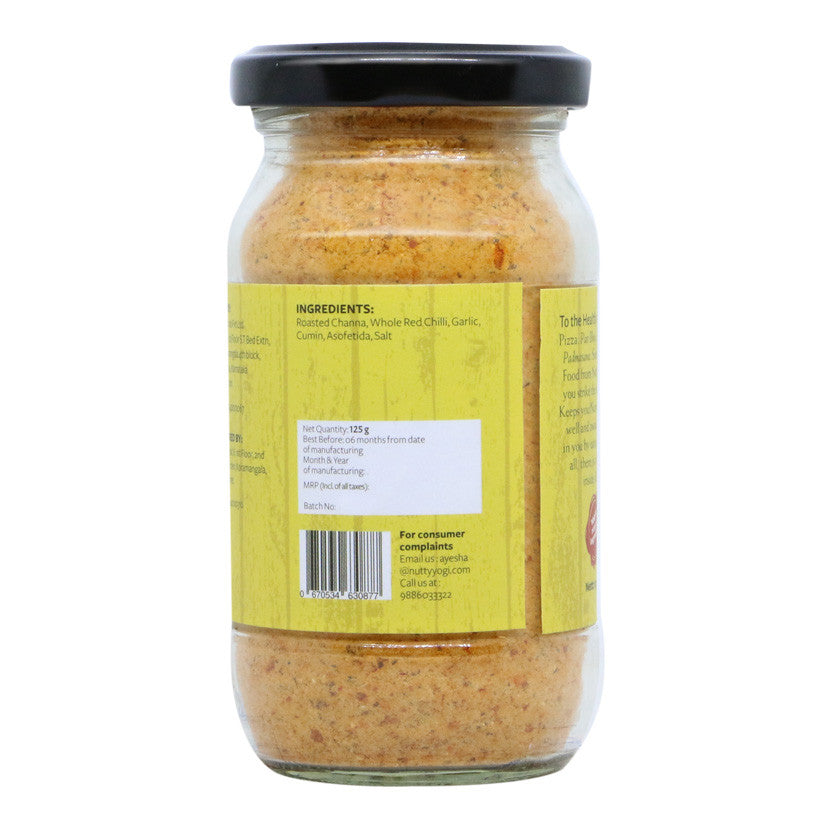 Nutty Yogi Garlic Chutney Podi 125gm