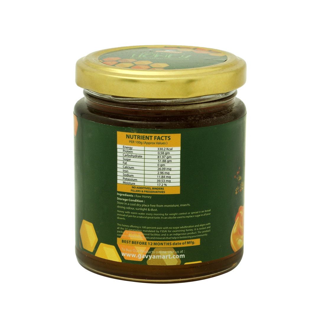Organic pure wild forest honey Raw and Unprocessed
