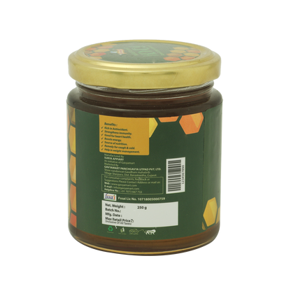 Organic pure wild forest honey Raw and Unprocessed