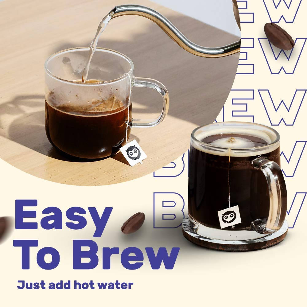Sleepy Owl Coffee Hot Brew Caramel Bags - 10 Bags