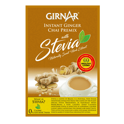 Girnar Instant Ginger Chai Premix With Stevia