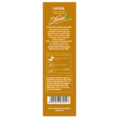 Girnar Instant Ginger Chai Premix With Stevia