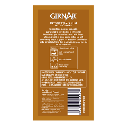 Girnar Instant Tea Premix With Ginger