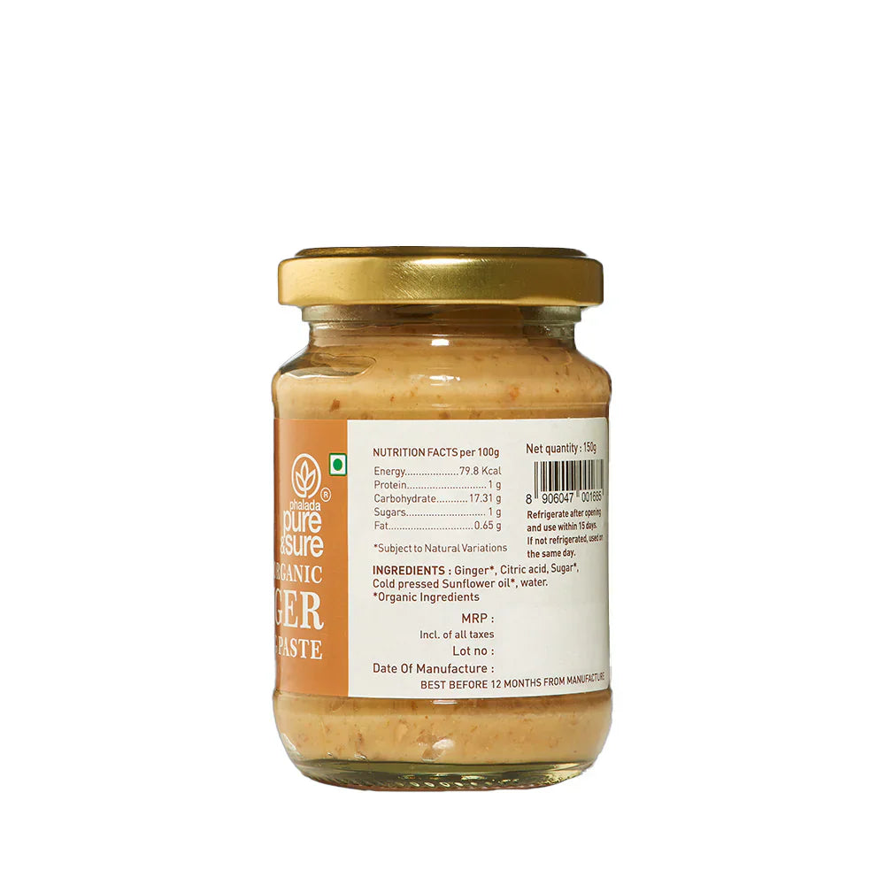 Organic Ginger Paste-150g
