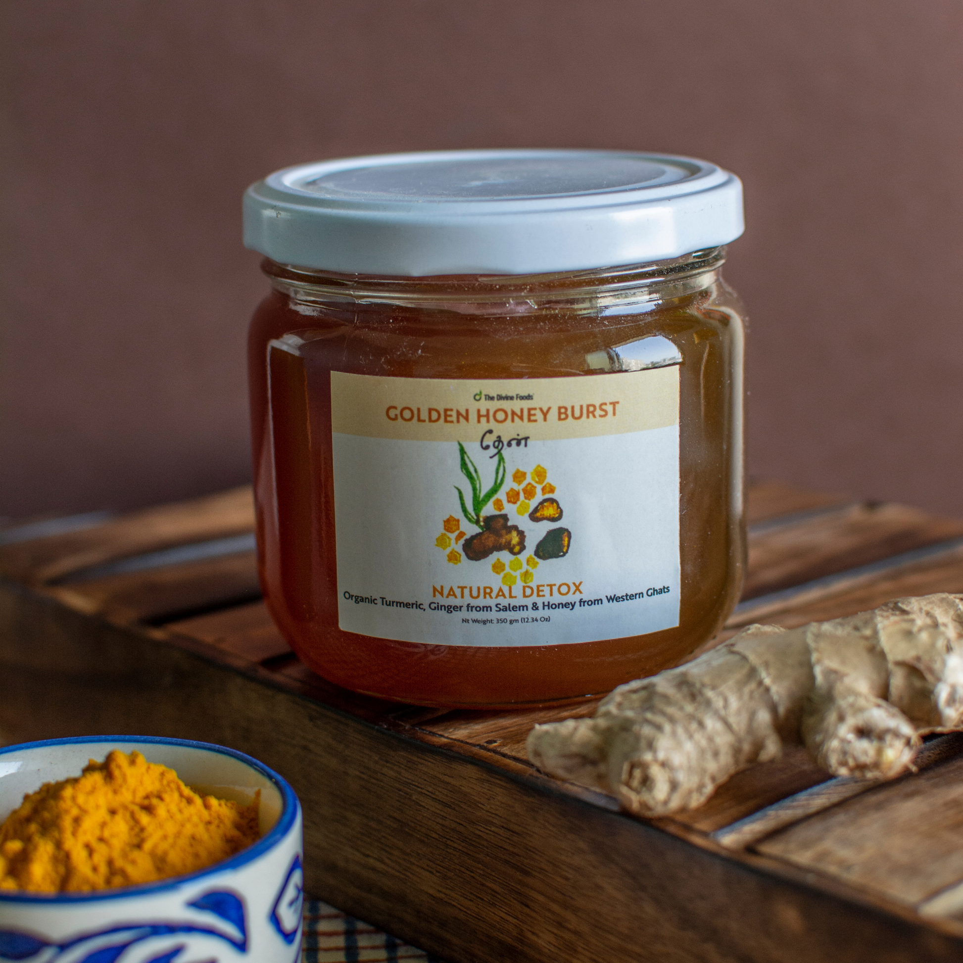 Pure Golden Honey - Natural Remedy For Cold & Cough (350 gm)
