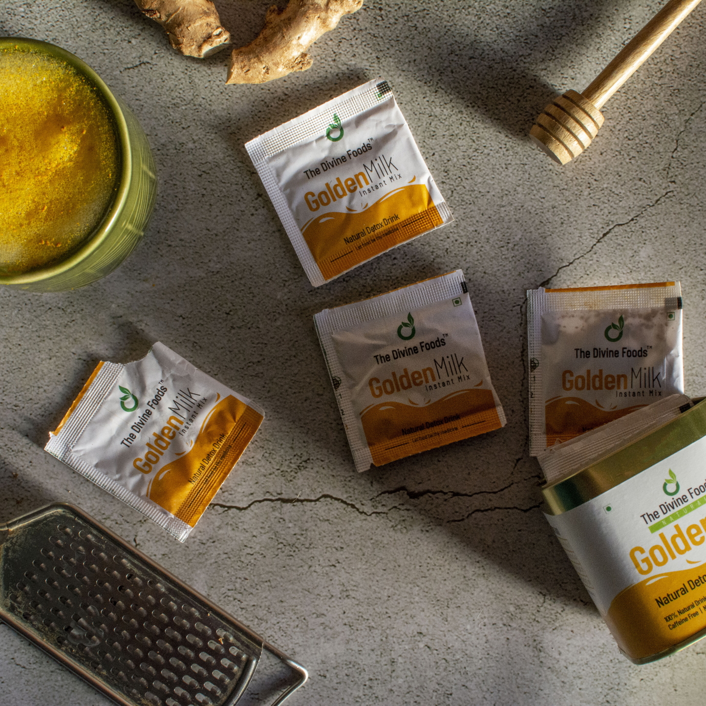 Organic Golden Milk Latte | Natural Detox Drink DND