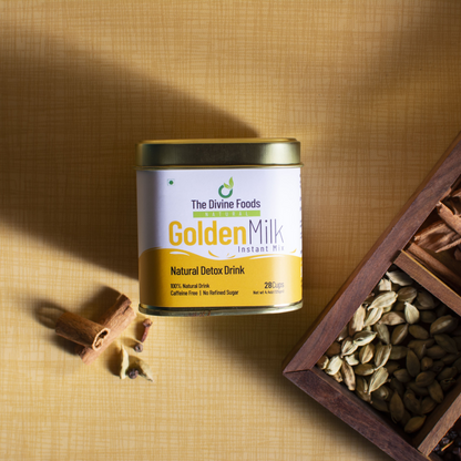 Organic Golden Milk Latte | Natural Detox Drink DND