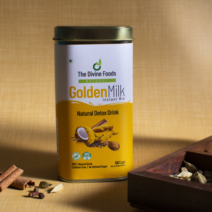 Organic Golden Milk Latte | Natural Detox Drink DND