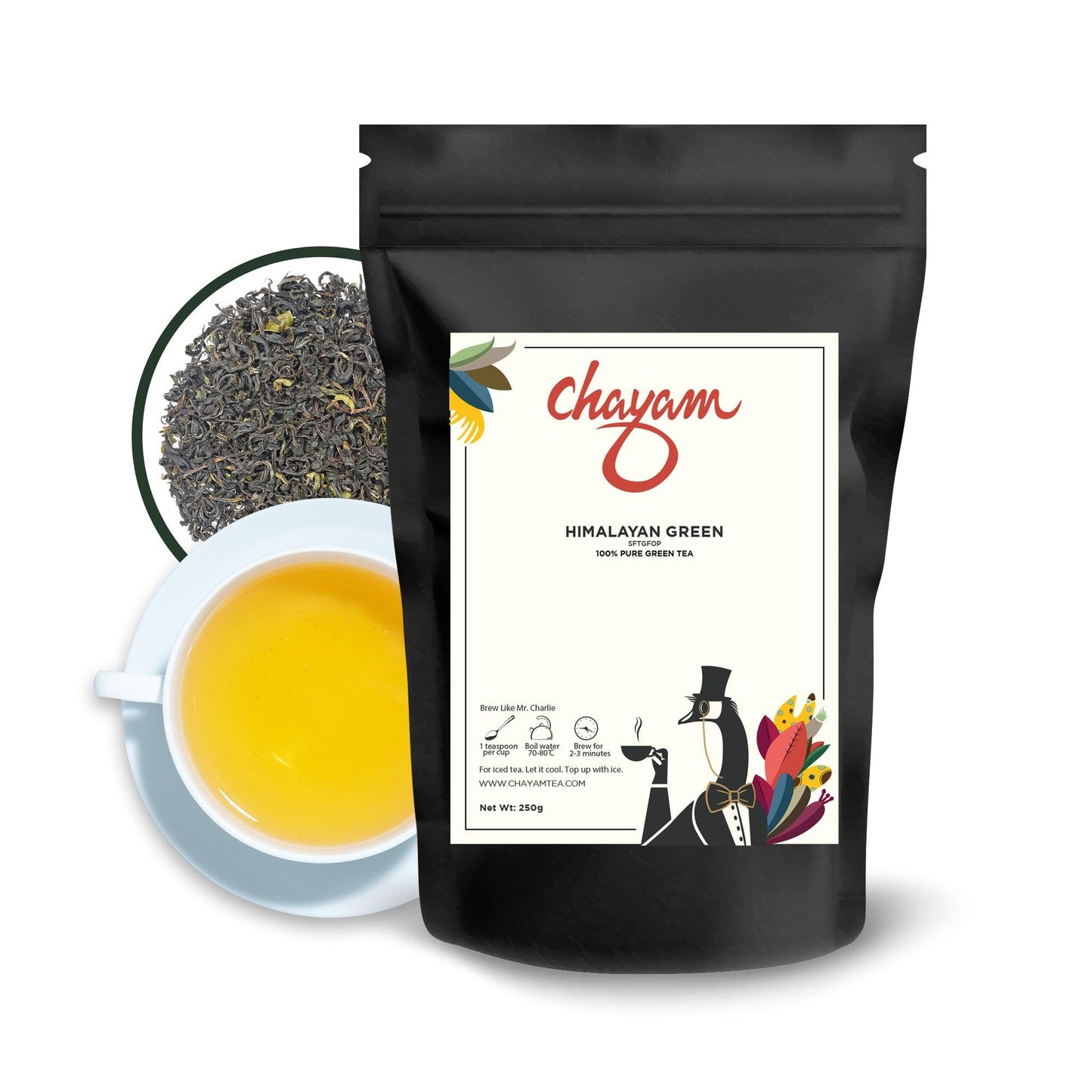 Himalayan Green Loose Tea | Tea Gift Set