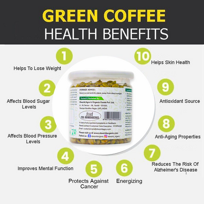Elworld Agro & Organic Food Products Green Coffee Beans - 300 g