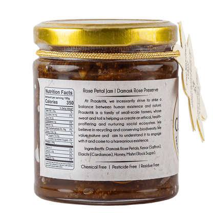 Gulkand Kesar Elaichi Artisan - 250g Natural