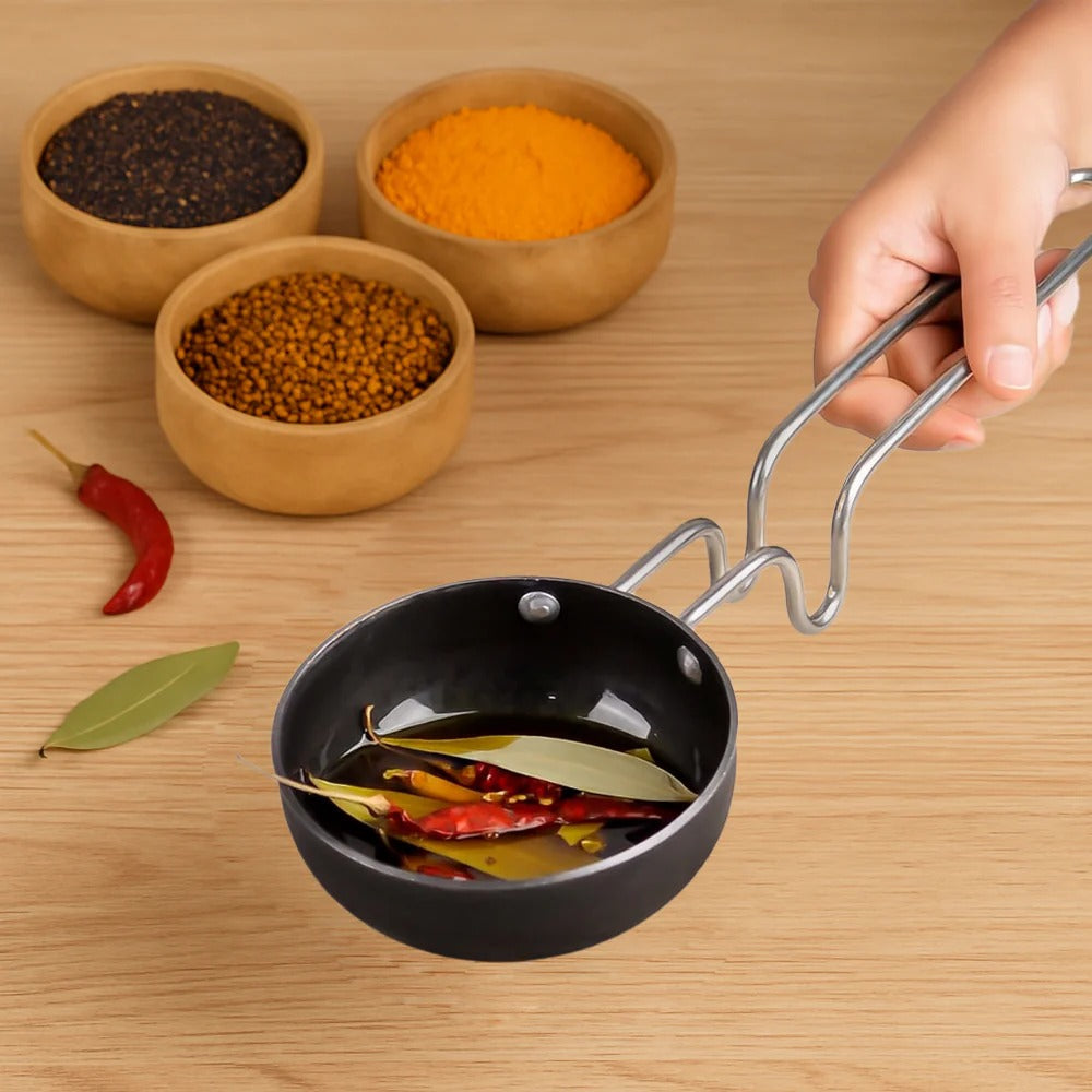 Borosil Hard Anodized Tadka Pan 11cm 300ml