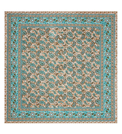 100% Pure Cotton Traditional Printed Bedsheet for Double Bed King Size Bedsheet with 2 Pillow Covers