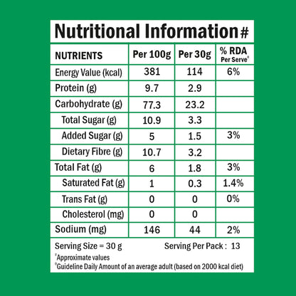 Healthy Crunch Muesli - Almonds, Raisins, 400g