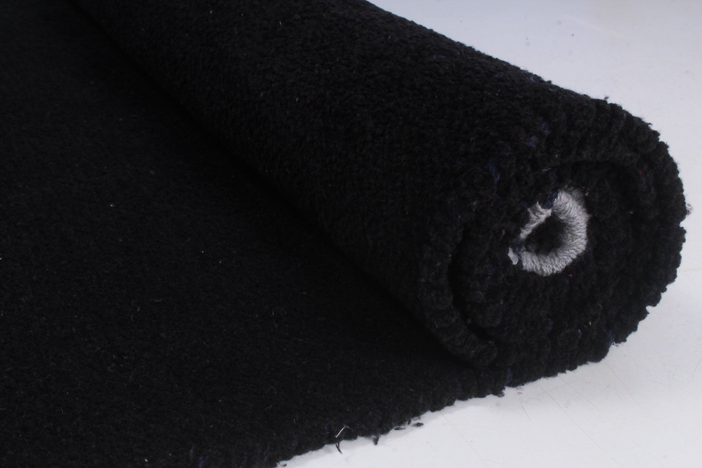 Shramdaan Black Yoga Mate with White Border