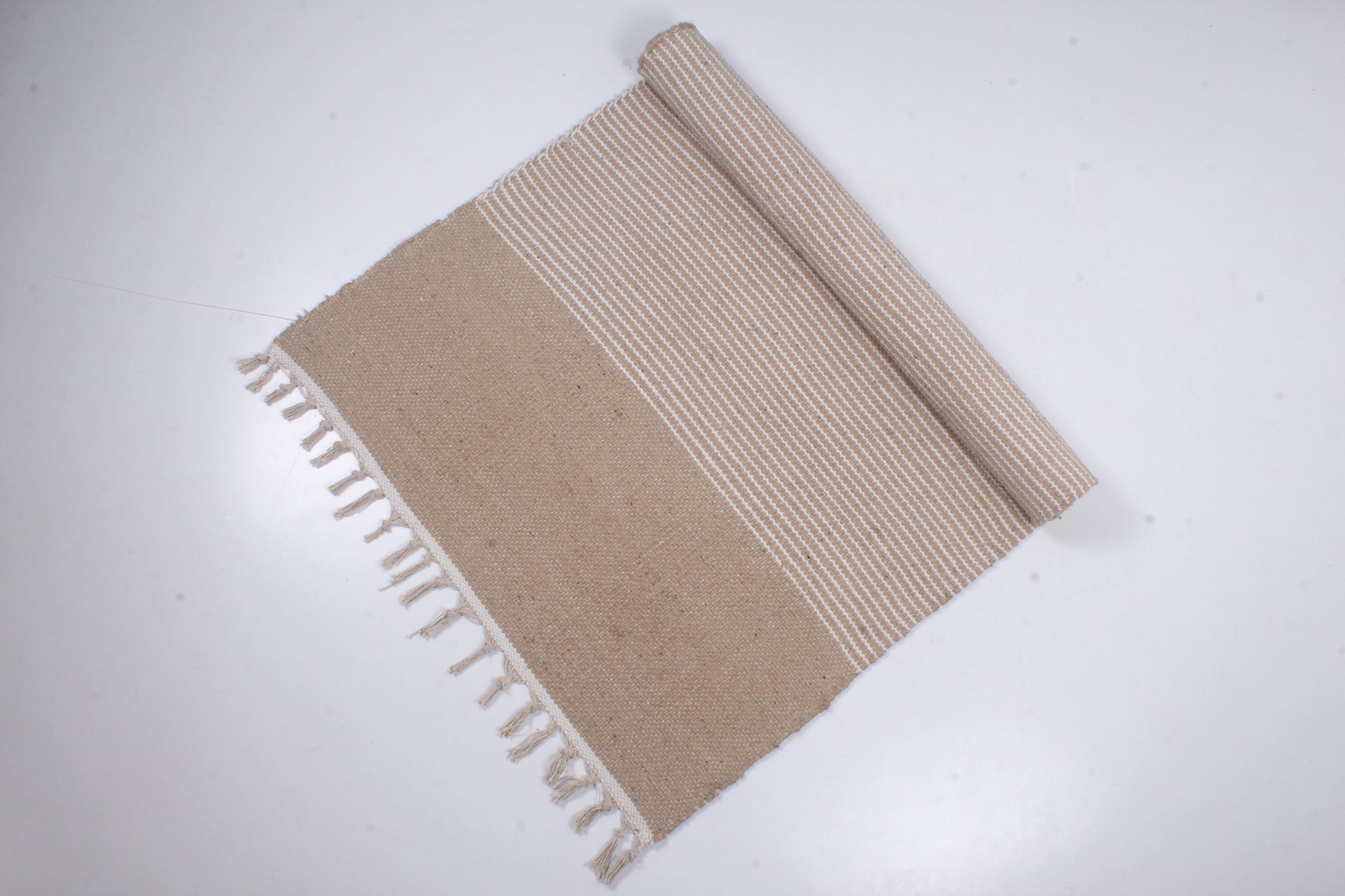 Shramdaan Chiku Yoga Mate with White Stripes