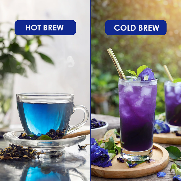 Butterfly Pea Flower Herbal Infusion- 30g | Pack of 2