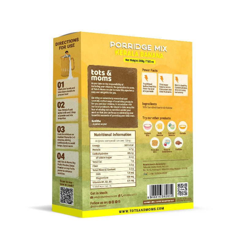 Kerala Banana Powder - Pack of 3