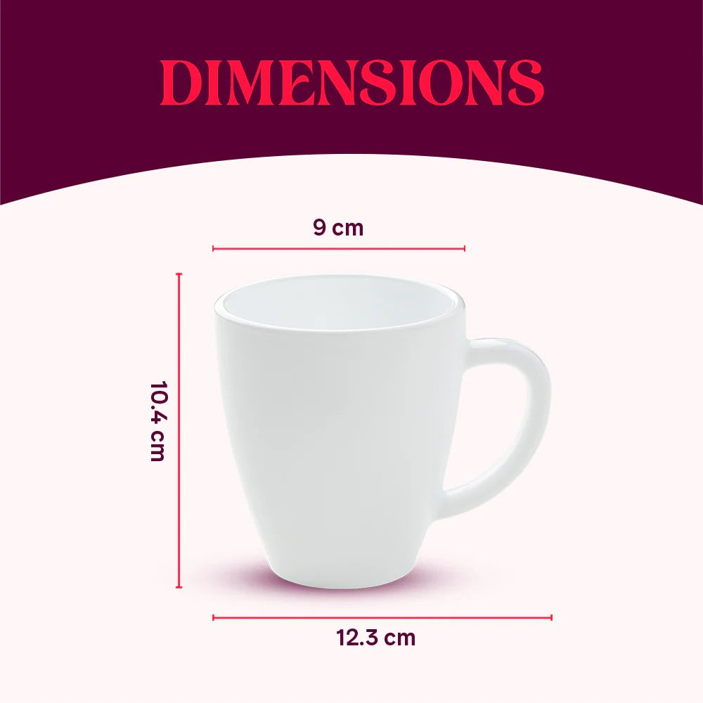 Borosil Larah Opalware Maria Mug