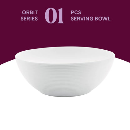 Borosil Larah Black Serving Bowl