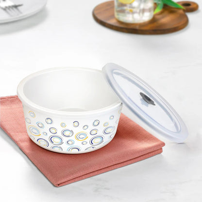 Borosil Larah Opalware Jupiter Storage Bowls Set