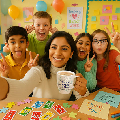 Borosil Larah Teachers Day Opalware Mug Magic 390ml