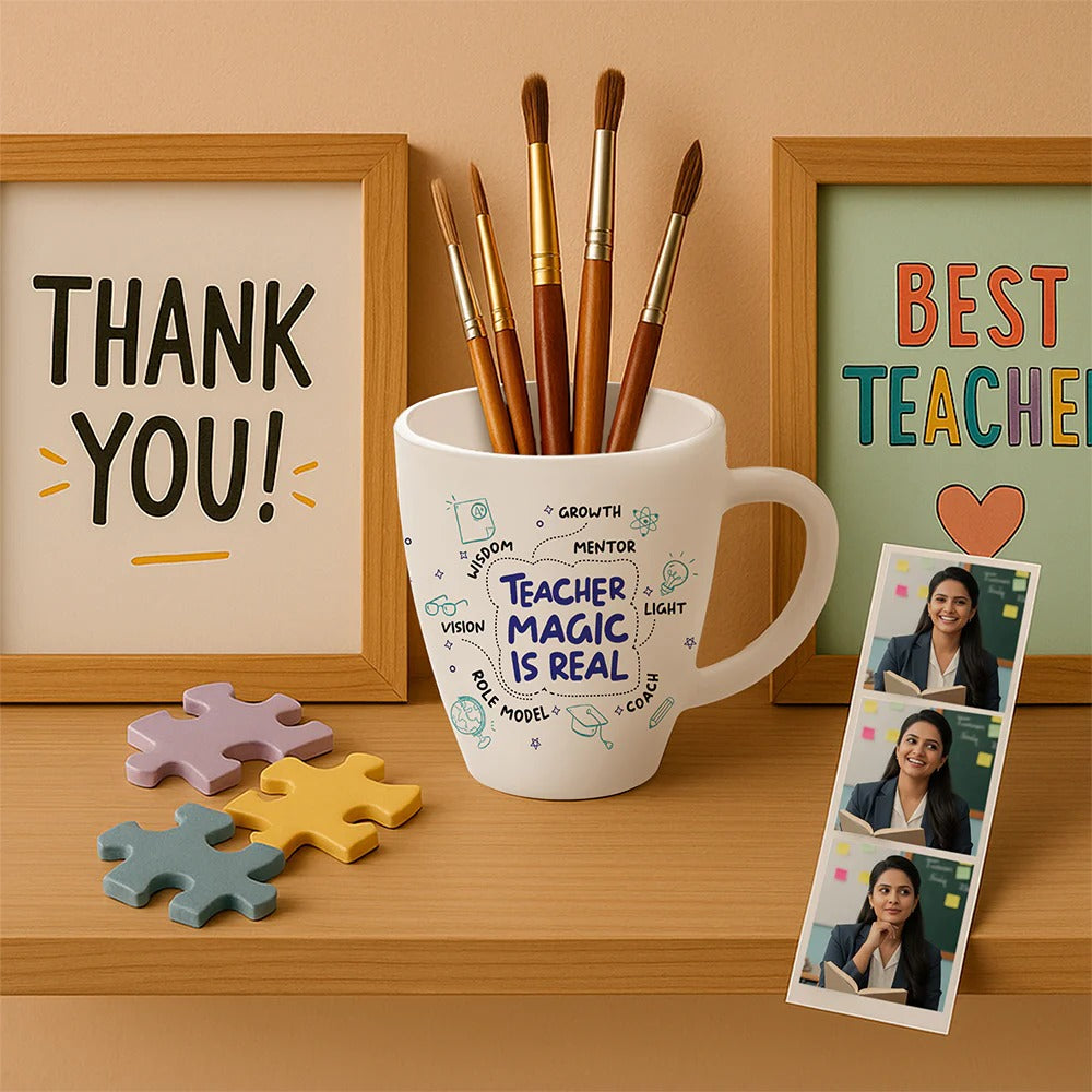 Borosil Larah Teachers Day Opalware Mug Magic 390ml