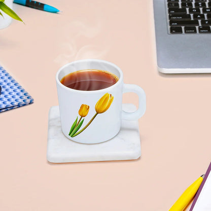 Borosil Larah Lyana Opalware Mug Set of 6