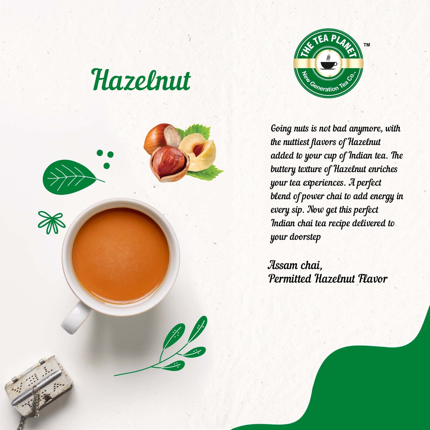 Hazelnut Flavored CTC Tea