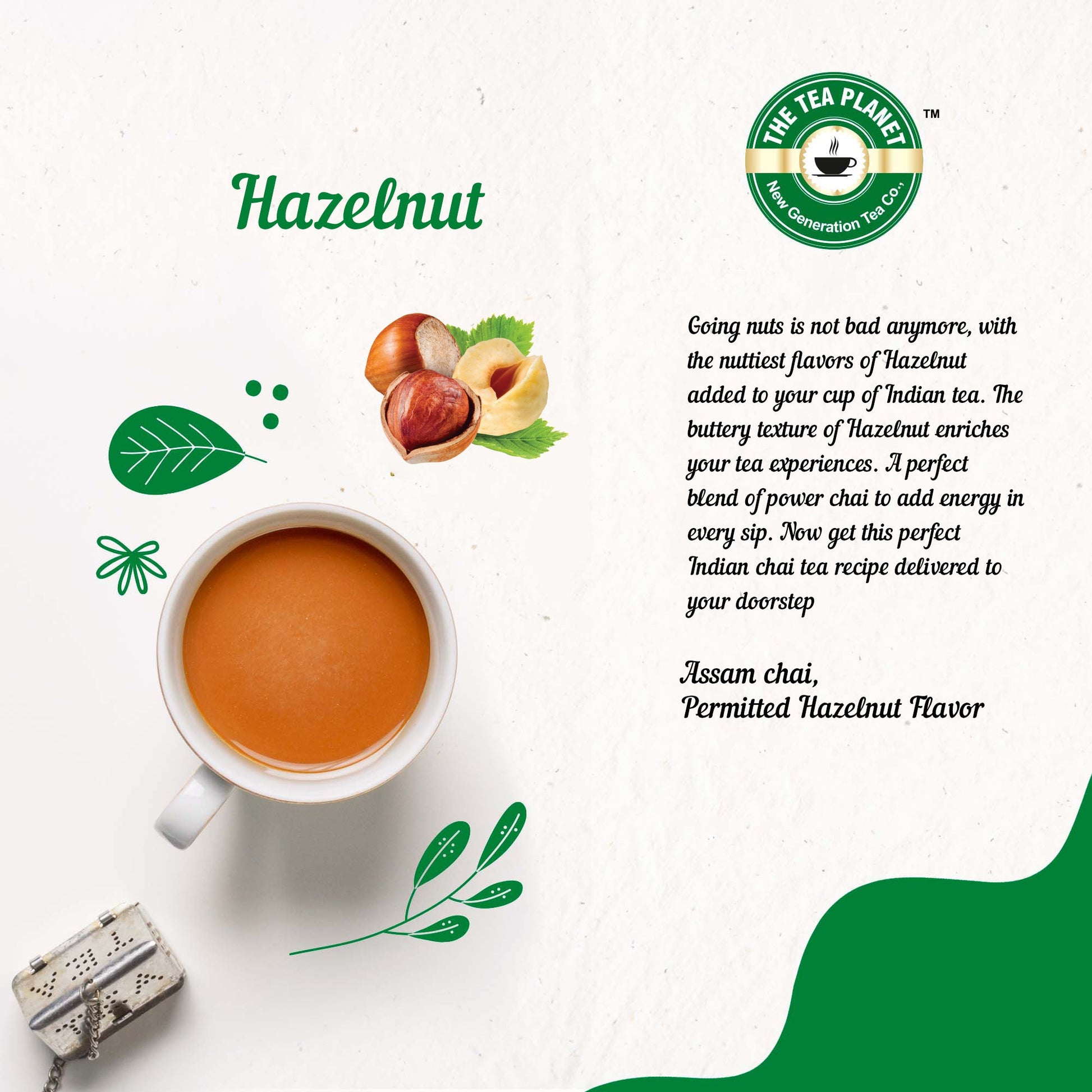 Hazelnut Flavored CTC Tea