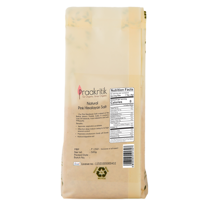 Himalayan Pink Salt 500g - Natural