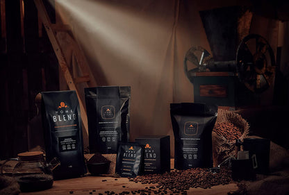 Whole Bean - French Roast (Very Dark Roast) - 100% Arabica - Pack of 250g