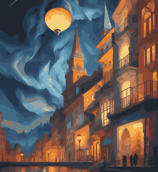 Home at Scary Night