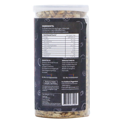 Nutty Yogi Honey Roasted Sunflower Seeds 100g