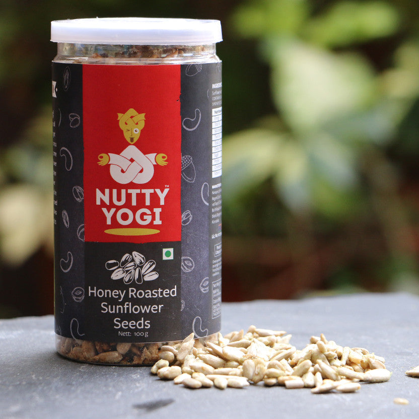 Nutty Yogi Honey Roasted Sunflower Seeds 100g