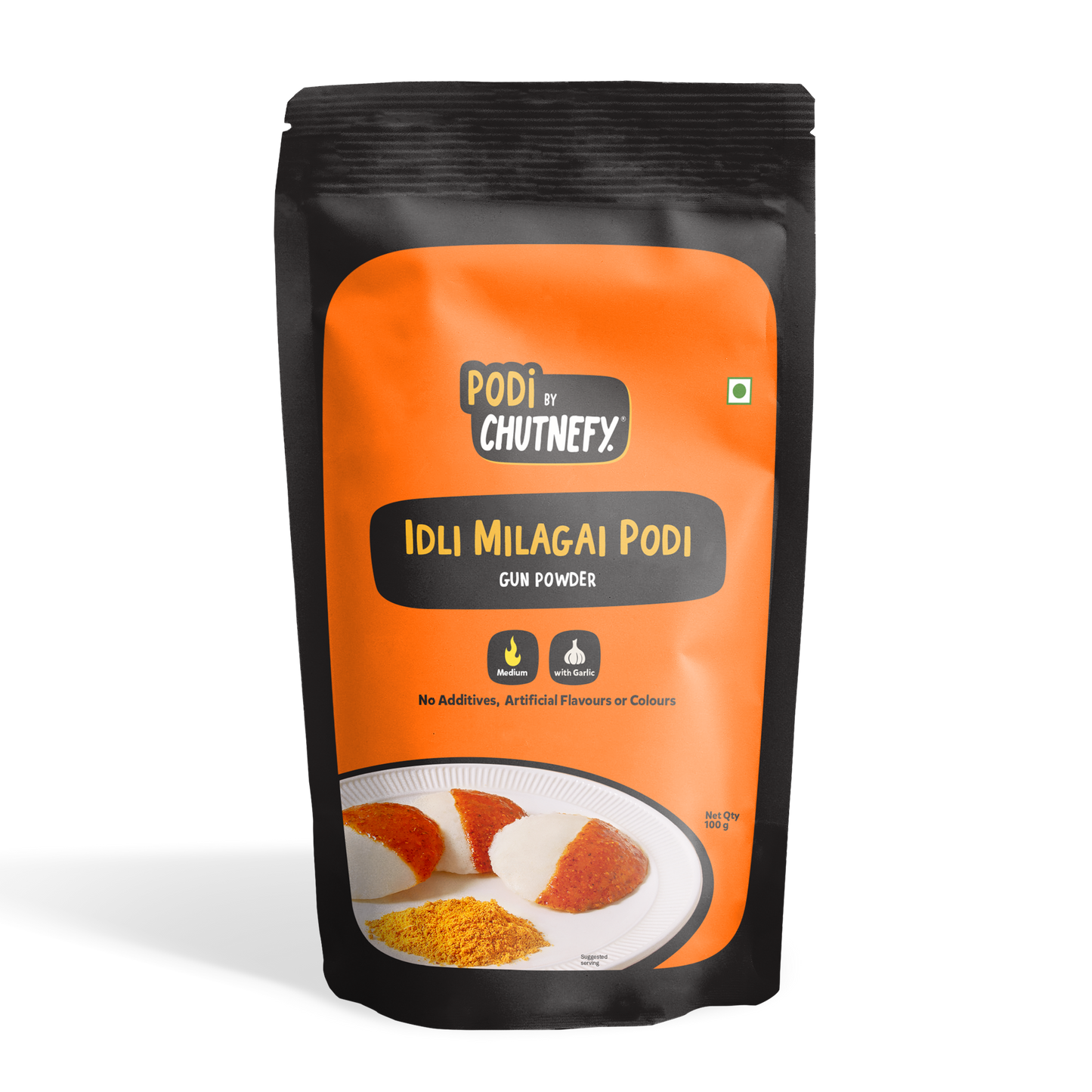 Idli Milagai Podi (with Garlic) | 100% Authentic Gunpowder