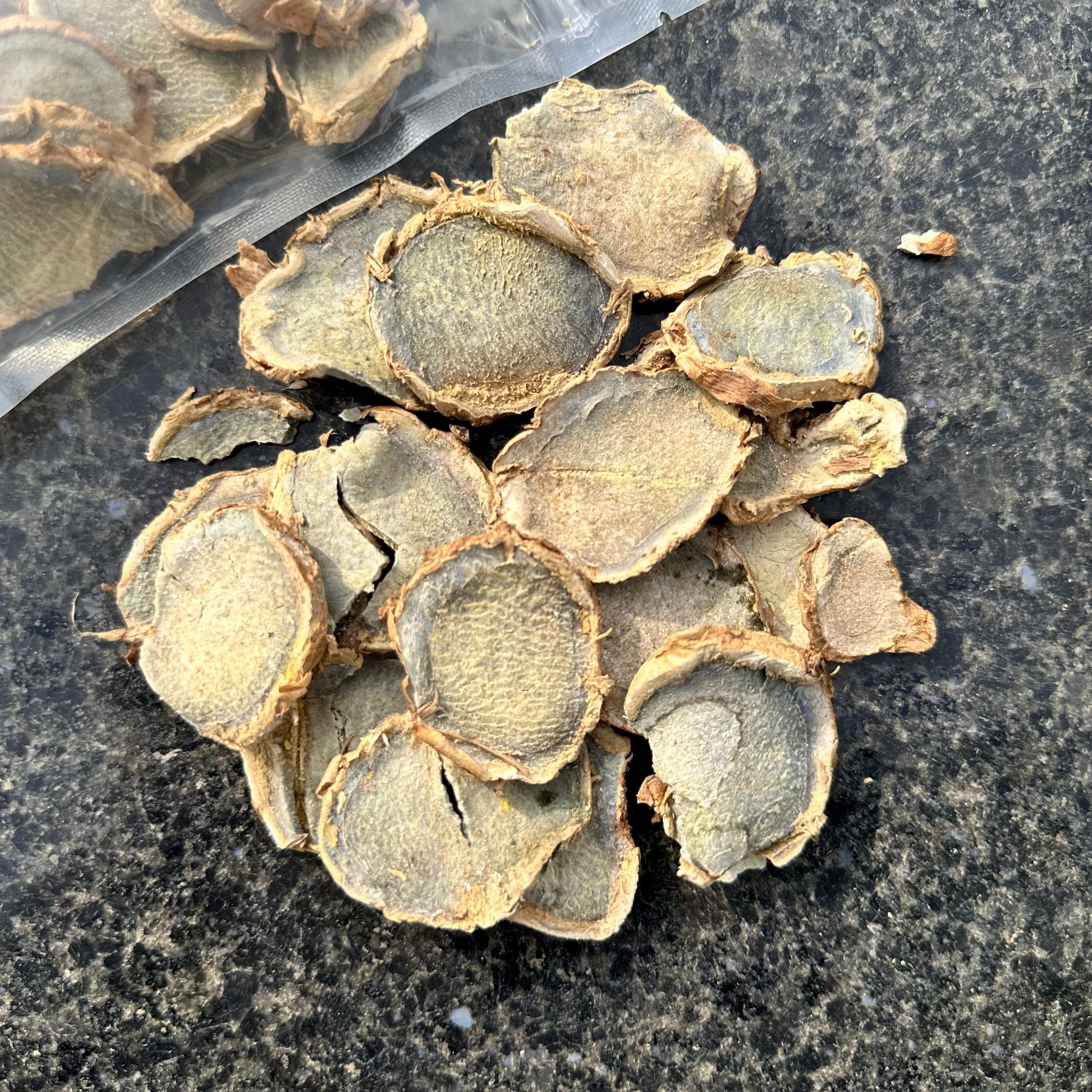 Black Turmeric Slices Dry