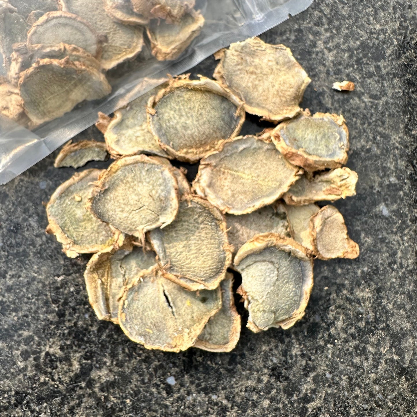 Black Turmeric Slices Dry