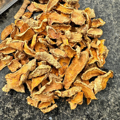 Lakadong Turmeric Slices Dry